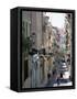 Street in Bairro Alto, Lisbon, Portugal-Yadid Levy-Framed Stretched Canvas