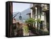 Street in Bellagio, Lake Como, Lombardy, Italy, Europe-James Emmerson-Framed Stretched Canvas