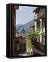 Street in Bellagio, Lake Como, Lombardy, Italy, Europe-James Emmerson-Framed Stretched Canvas