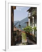 Street in Bellagio, Lake Como, Lombardy, Italy, Europe-James Emmerson-Framed Photographic Print