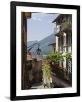 Street in Bellagio, Lake Como, Lombardy, Italy, Europe-James Emmerson-Framed Photographic Print