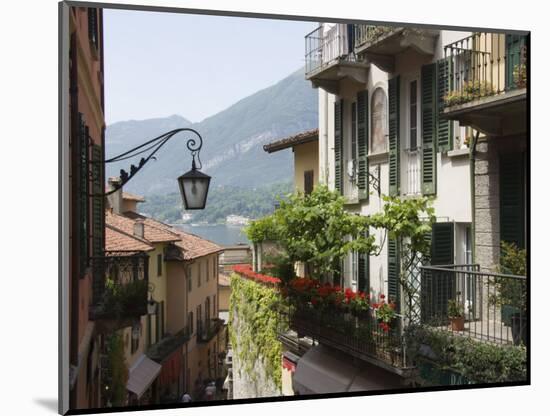 Street in Bellagio, Lake Como, Lombardy, Italy, Europe-James Emmerson-Mounted Photographic Print