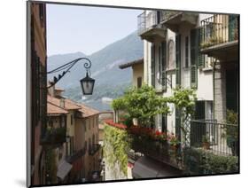 Street in Bellagio, Lake Como, Lombardy, Italy, Europe-James Emmerson-Mounted Photographic Print