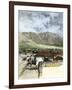 Street in Bogota, Columbia, 1880s-null-Framed Giclee Print