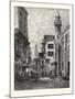 Street in Cairo, Egypt, 1879-null-Mounted Giclee Print