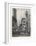 Street in Cairo, Egypt, 1879-null-Framed Giclee Print