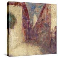 Street in Fontarabie-Odilon Redon-Stretched Canvas