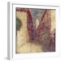 Street in Fontarabie-Odilon Redon-Framed Giclee Print