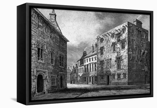 Street in Galway, Showing the House of Thomas Lynch, 1893-William Henry Bartlett-Framed Stretched Canvas