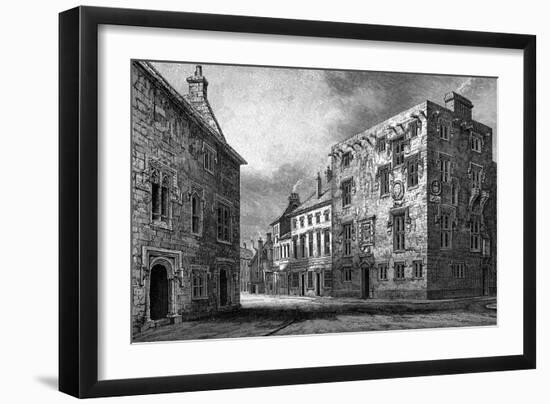 Street in Galway, Showing the House of Thomas Lynch, 1893-William Henry Bartlett-Framed Giclee Print