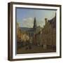 Street in Haarlem, C. 1680-Gerrit Adriaensz Berckheyde-Framed Giclee Print