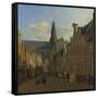 Street in Haarlem, C. 1680-Gerrit Adriaensz Berckheyde-Framed Stretched Canvas