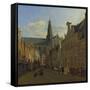 Street in Haarlem, C. 1680-Gerrit Adriaensz Berckheyde-Framed Stretched Canvas