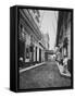 Street in Havana Cuba Photograph - Havana, Cuba-Lantern Press-Framed Stretched Canvas