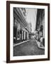 Street in Havana Cuba Photograph - Havana, Cuba-Lantern Press-Framed Art Print