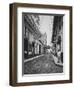 Street in Havana Cuba Photograph - Havana, Cuba-Lantern Press-Framed Art Print