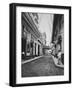 Street in Havana Cuba Photograph - Havana, Cuba-Lantern Press-Framed Art Print