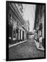 Street in Havana Cuba Photograph - Havana, Cuba-Lantern Press-Framed Art Print