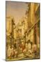 Street in Lahore, Punjab, India-William Carpenter-Mounted Giclee Print