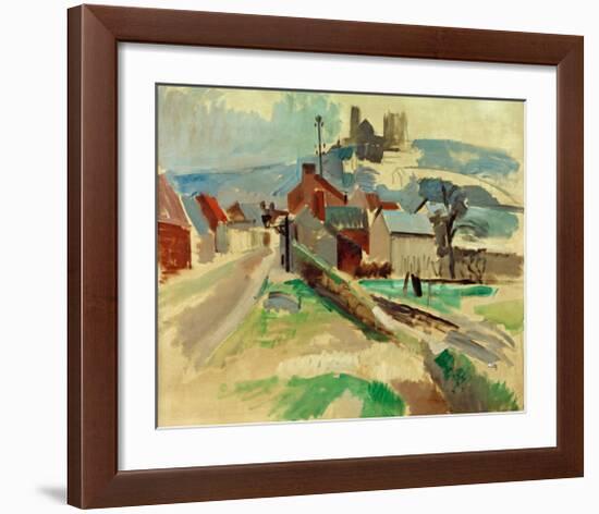 Street in Laon Study, 1912-Robert Delaunay-Framed Giclee Print