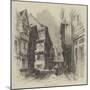 Street in Morlaix, Brittany-null-Mounted Giclee Print
