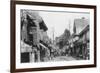 Street in Motomachi, Yokohama, Japan, 20th Century-null-Framed Giclee Print