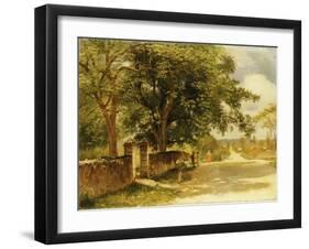 Street in Nassau, C.1878-Albert Bierstadt-Framed Giclee Print