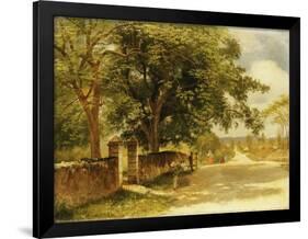 Street in Nassau, C.1878-Albert Bierstadt-Framed Giclee Print