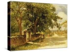 Street in Nassau, C.1878-Albert Bierstadt-Stretched Canvas