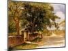 Street in Nassau. Ca. 1878-Albert Bierstadt-Mounted Premium Giclee Print