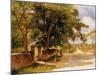 Street in Nassau. Ca. 1878-Albert Bierstadt-Mounted Giclee Print