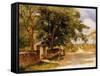 Street in Nassau. Ca. 1878-Albert Bierstadt-Framed Stretched Canvas