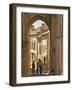 Street in Old Medieval Village of Saint Emilion, Bordeaux, France-Per Karlsson-Framed Photographic Print