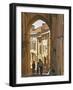 Street in Old Medieval Village of Saint Emilion, Bordeaux, France-Per Karlsson-Framed Photographic Print