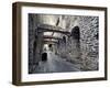 Street in Old Town in Tallinn, Estonia-amok-Framed Photographic Print