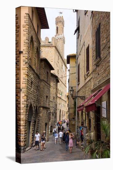 Street in Old Town, Volterra, Tuscany, Italy, Europe-Peter Groenendijk-Stretched Canvas