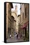 Street in Old Town, Volterra, Tuscany, Italy, Europe-Peter Groenendijk-Framed Stretched Canvas