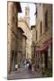 Street in Old Town, Volterra, Tuscany, Italy, Europe-Peter Groenendijk-Mounted Photographic Print