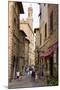 Street in Old Town, Volterra, Tuscany, Italy, Europe-Peter Groenendijk-Mounted Photographic Print