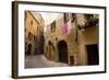 Street in Old Town, Volterra, Tuscany, Italy, Europe-Peter Groenendijk-Framed Photographic Print