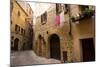 Street in Old Town, Volterra, Tuscany, Italy, Europe-Peter Groenendijk-Mounted Photographic Print