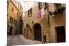 Street in Old Town, Volterra, Tuscany, Italy, Europe-Peter Groenendijk-Mounted Photographic Print