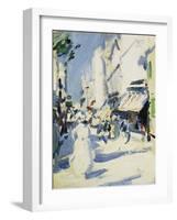 Street in Paris, c. 1907-Samuel John Peploe-Framed Giclee Print