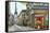 Street in Paris - Illustration-ZoomTeam-Framed Stretched Canvas