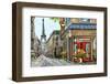 Street in Paris - Illustration-ZoomTeam-Framed Photographic Print