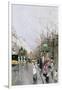 Street in Paris-William Feron-Framed Giclee Print