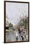 Street in Paris-William Feron-Framed Giclee Print