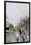 Street in Paris-William Feron-Framed Giclee Print