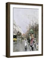 Street in Paris-William Feron-Framed Giclee Print