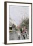 Street in Paris-William Feron-Framed Giclee Print